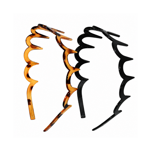 Women’s Zigzag Non-Slip Headbands, 2-Pack